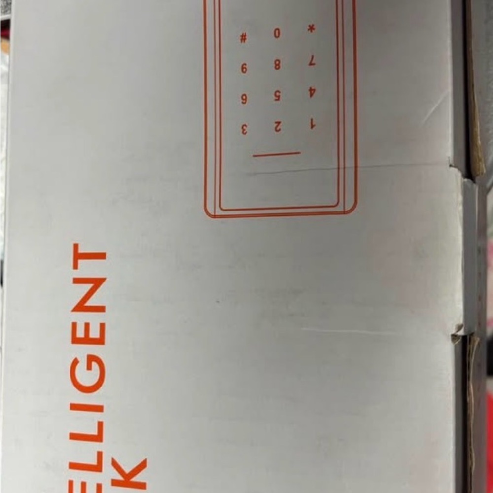 Intelligent door lock. Keyless door knob